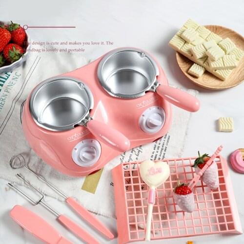 Chocolate Candy Melting Pot Long Handle Stainless Steel DIY Scented Candle Soap Butter Handmade DIY Tool Wax Heater