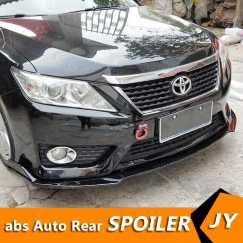 For Toyota Camry Front shovel Body kit spoiler 2012-2017 Camry ABS Rear lip rear spoiler front Bumper Diffuser Protector
