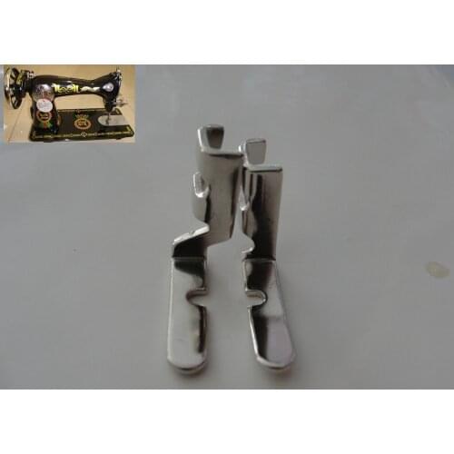 Vintage household sewing machine presser foot home blackheads unilateral presser 2pcs # 711L + 711R