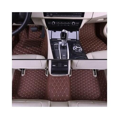 Top quality! Customize special car floor mats for Right Hand Drive Jeep Cherokee 2018-2014 waterproof foot carpets,Free shipping