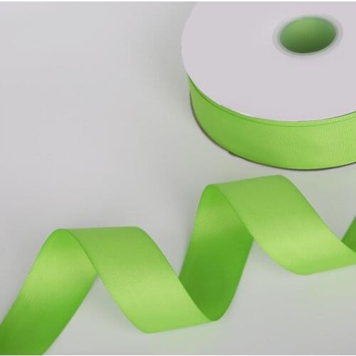 5Yards 7/10/15/20/25/38mm Green Grosgrain Ribbons For DIY Crafts Supplies Sewing Accessories Scrapbooking Material Gift Wrapping