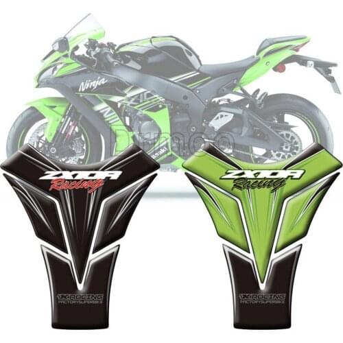 3D Resin Gel Motorcycle Accessories Tank Pad Sticker Protector Decal Emblem Case For Kawasaki Ninja ZX10R