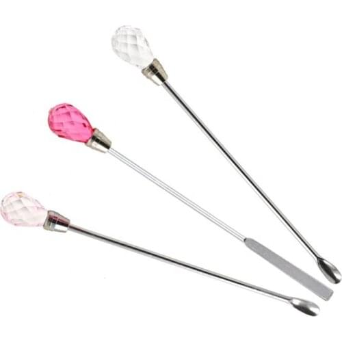 50 Pcs Permanent Eyebrow Tattoo Microblading Ink Mixer Pigment Mixing Stirring Rods Sticks Body Art Point Drill Rod Makeup Tools