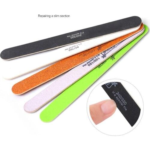 Nail Buffers File Double Side Sanding Buffer Block Set Nail Files For UV Gel Polish Manicure Pedicure Sanding Nail Art Tool