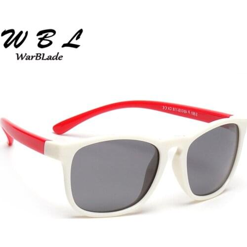 WarBLade Kids Square Polarized Sunglasses Children Vintage Sun Glasses Infant Baby Boys Girls Polaroid Outdoor Goggles