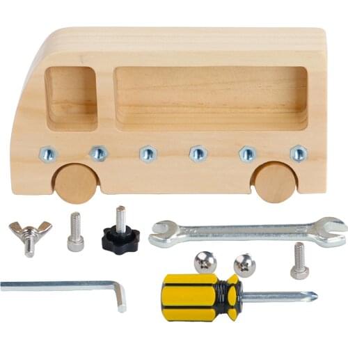 Montessori Screw Driver Board Life Skills Educational Learning Sensory Toys