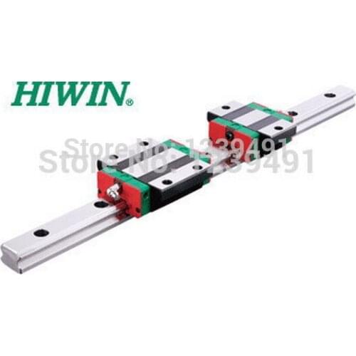 Two original HIWIN linear guide HGR15 -1200 + 4X HGW15CA flange block SFU1610-1200mm + 1 + 1 set set SFU2010-1500mm ball screw