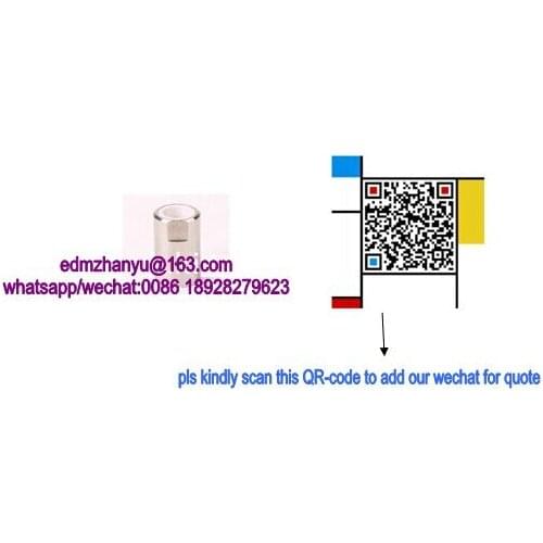 F860-2 End Head For Leading Wire To Rollers for Fanuc wire EDM -LS machines / 14D*27.5L