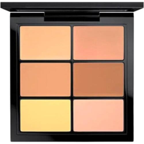 Cosmetics Makeup 6 Colors Foundation Paleta Concealer Face Concealer Camouflage Cream Contour Palette Maquillaje