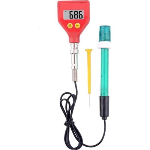Best PH-98105 PH Meter Digital Acidity Meter Glass Electrode for Water Food Cheese Milk Soil PH Test