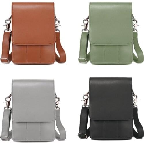 Storage Barber Hairdressing Kit Pouch Hair Styling Equipment Belt Bag Leather Haircut Holster Messenger Bag for Scissors