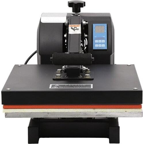 38 * 38cm high-pressure pyrograph thermal transfer machine flat small hot drilling machine printing T-shirt hot stamping machine