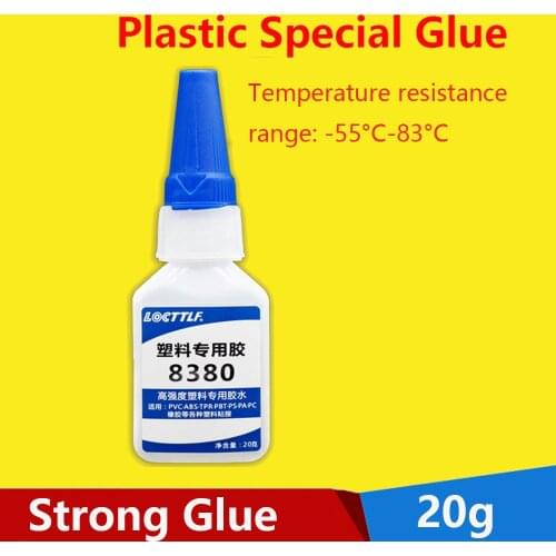 Plastic Glue Strong Quick-drying Glue Abs Bonding Pvc Plastic Acrylic Glue Instant Glue