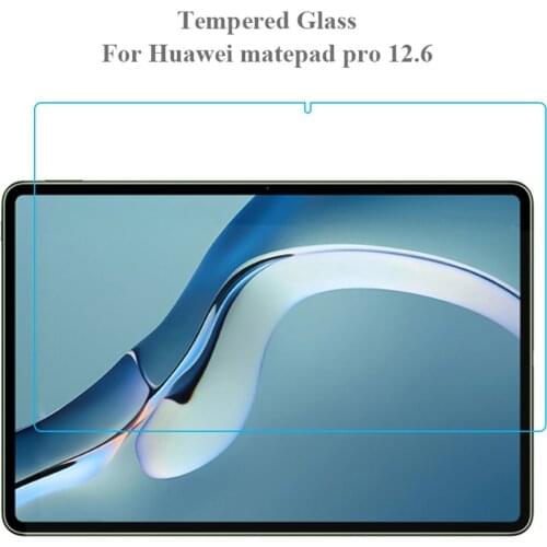 Tempered Glass for Huawei Matepad Pro 12.6 2021 Tablet Screen Protector Model WGR-W09 WGR-W19 WGR-AN19 0.3MM 9H Protective Film