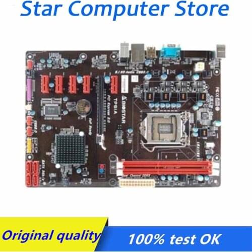 Socket LGA 1155 For BIOSTAR TP61A H61 LGA1155 DDR3 6GPU 6PIC-E mining motherboard