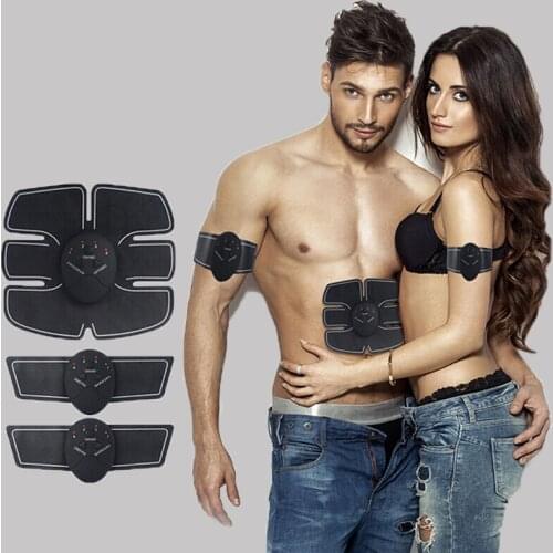 Abdominal Muscle Trainer Stimulator Electroestimulador Vibration Fitness Slimming Machine Abdomen Arm Waist Home Gym Equipment
