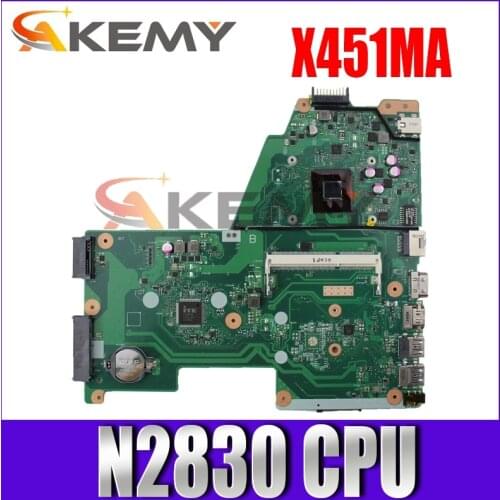 X451MA With N2830 CPU Mainboard REV 2.1 For ASUS X451M X451MA F451M Laptop motherboard 60NB0490-MB2100 100% Tested free shipping