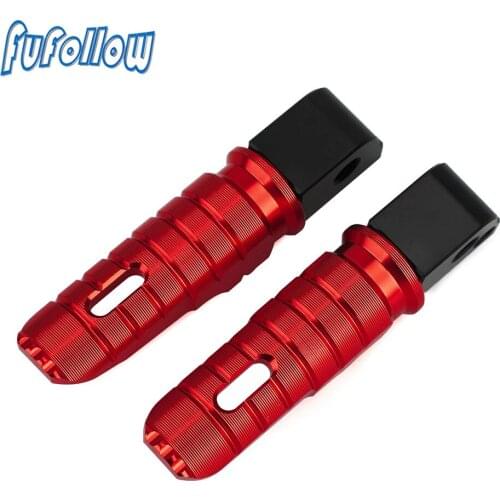 Motorcycle CNC Rear Passenger Footrest Footpegs Pedal For HONDA CB125R CB250R CB300R CBR250RR CBR600RR GROM /MSX125 Motorbike