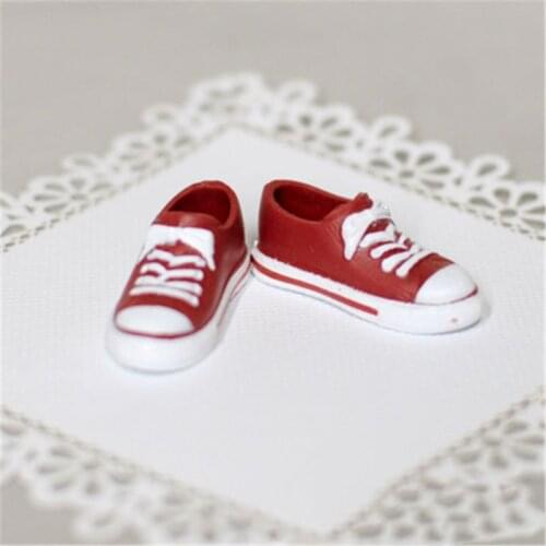 1/6 Fashion 1:6 Sneakers For Blyth Doll Curvy Colorful Doll Shoes For Lica Doll R9JD