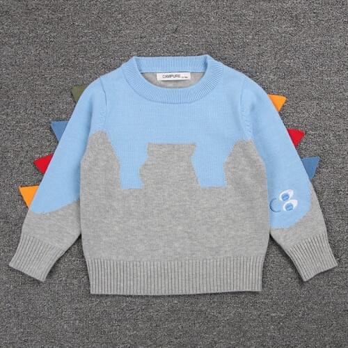 2020 New Spring Autumn Kids Sweaters Boys and Girls Cute Sweaters Kids Long-sleeved Pullover Sweaters Baby Girls Knit Clothing