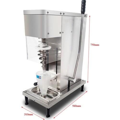 220V/ 50Hz Ice Cream Mixer Yogurt Mc Flurry Mixer Fruit Juice Maker Frozen Yogurt Mixer Machine Flurry Ice Cream Maker