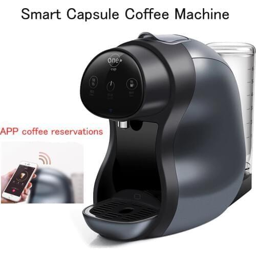 Automatic Capsule Coffee Machine Household Espresso Soy Milk Coffee Grinding Intelligent Coffee Maker 1600W KD12-K6