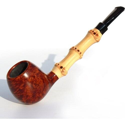 Free Handmade Briar Pipe #MN034
