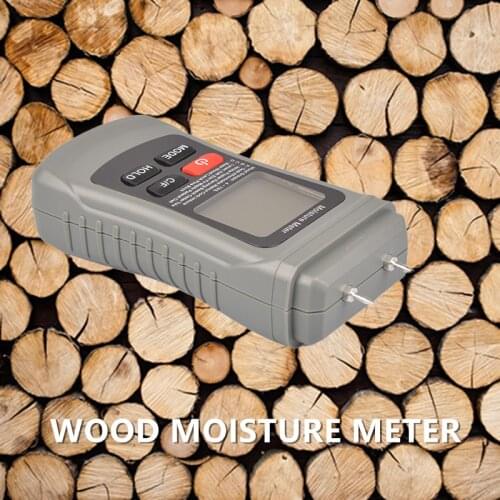 Digital LCD Backlight Wood Moisture Meter Hygrometer Paper Cardboard Wall Hygrometer Humidity Moisture Tester