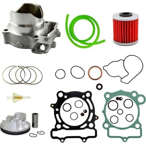 Motorcycle Engine Part Air Cylinder kit piston gasket oil filter Accessories STD 77mm Accessories For Kawasaki KXF250 KXF 250