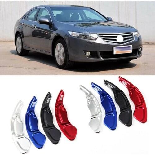 Savanini Alloy Add-On Steering Wheel DSG Paddle Shifters Extension For Honda Spirior 2009-2013