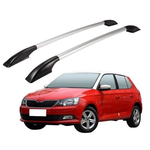 FUWAYDA Aluminum alloy 1.3M Car Roof rack Luggage Carrier bar Car Accessories For Skoda Fabia 2008 09 10 11 12 13 14 15