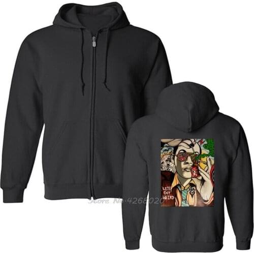 Fear and Loathing In Las Vegas Lsd Dmt Gbl Xtc hoodie Fashion Print Mens Fleece Fleece Hoodies Sweatshirt Hip Hop Hoody Coat