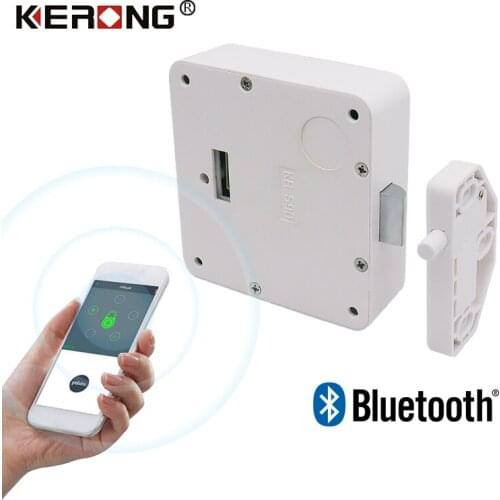 KERONG Keyless Invisible Long Range RFID Card Cabinet Lock for Mailbox or Gym