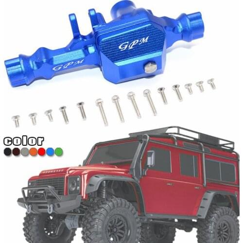 Front & Rear Alloy Metal Axle Shell Axle Housing for 1/10 RC Crawler Traxxas TRX-4 Defender & TRX4 Bronco TRX6 G63 Upgrade Parts