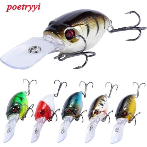 Crankbait Fishing Lure 75mm 11.7g Floating Isca Artificial plastic Hard Bait Wobblers Minnow Bass Pike Pesca carp Fishing Tackle