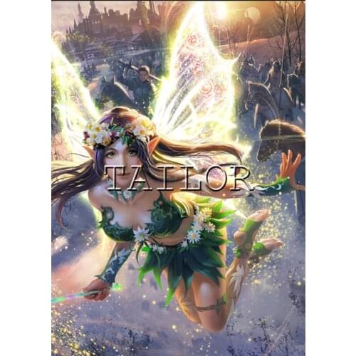 Cuadros full square 5d diamond painting kit Woman beauty fairy wings horse complet embroidery dirll drawing Cross stitch mosaic