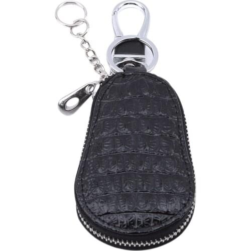 Hot Sale Cute Portable Car Key Bag Car Keychain Holder Cover Zipper Keys Pouch Purse Gourd Compact