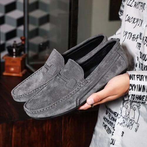 5 Style Genuine Leather Loafers Men Casual Shoes Designer Summer Autumn Mocasines Hombre Driving Loafer Lofer Loffers