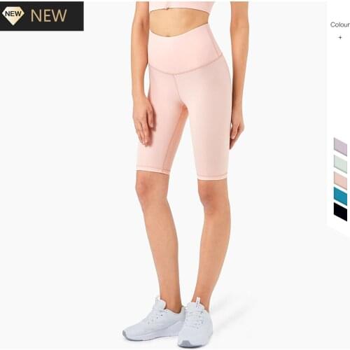 2021 New High Quality Gym Yoga Shorts Training Jogging Quick Drying High Waist Lulu Sports Shorts Cycling Shorts Workout Clothes