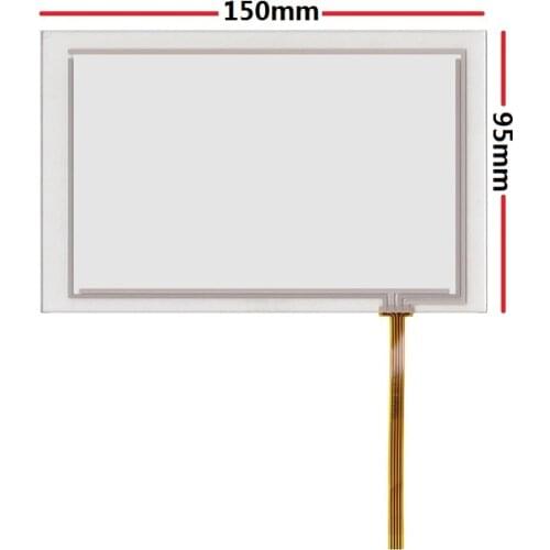 New 5.8-inch touch screen 150*95mm is suitable for the car original car screen upgrade DVD handwriting screen