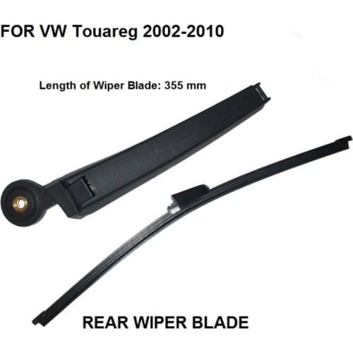 Rear Windshield Wiper arm + Blade 355mm Fits For VW TOUAREG 2007-2010,OE#7L6 955 707A