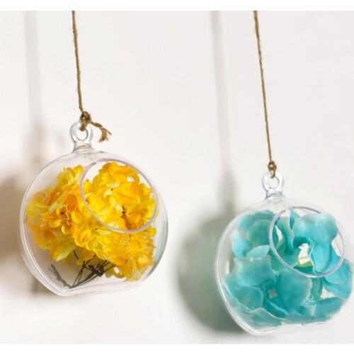 Candle Holder Glass Candle Jar Glass Round 12CM Clear Jar Wedding Home Decoration Candle Holders velas decorativas Dropshipping