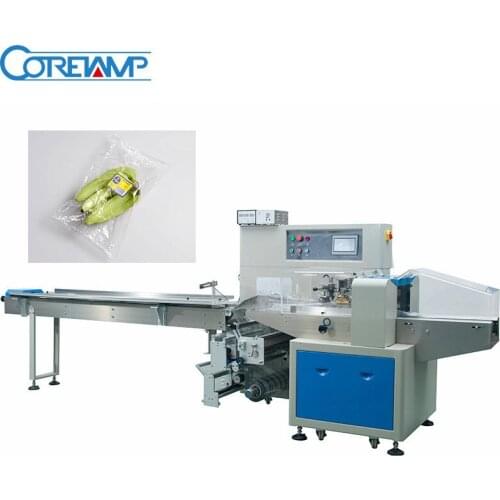 Banana Flow Wrapping Packing Machine