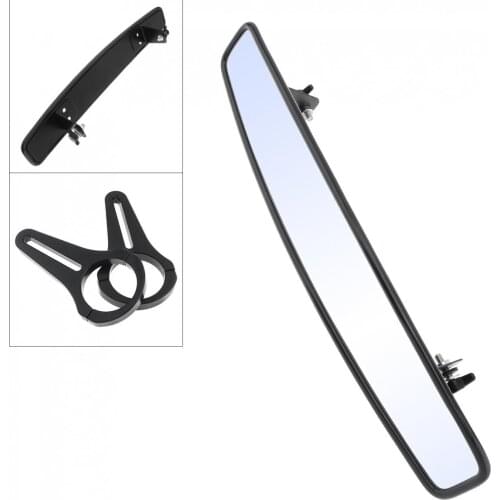 38CM Durable High-Definition UTV Rear View Center Mirror with 1.75" Clamp for Offroad RZR 800 1000 S 900 XP 1000 Kawasaki