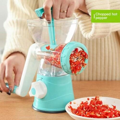 1PC Manual Meat Grinder Multifunctional Vegetable Chopper Home Meat Mince Sausage Stuffer Food Processor Household Kitchen Tools