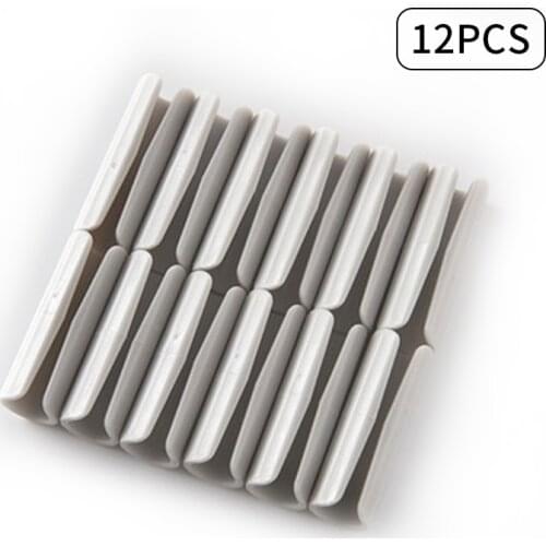 12PCs/Set Quality Plastic Durable Comforter Clamp Bed Duvet Fastener Home Holder Sheet Clip Quilt Gripper Blanket Cover gadgets