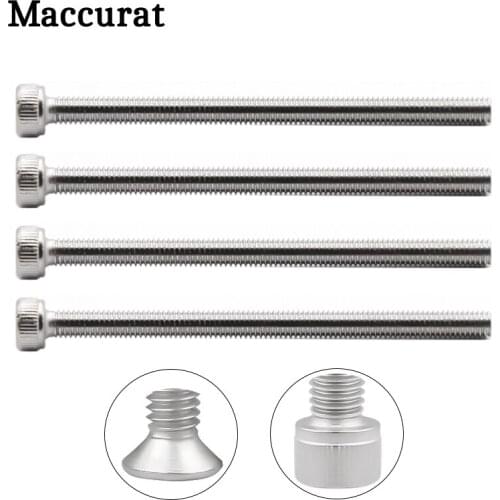 5pcs/lot M3/M4 Hexagon Screws Countersunk screw 3D Printers Parts Bolt Fasteners Leveling Washer Components Part Stainless Steel