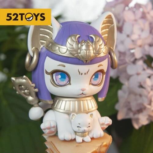 Aaru Gardon Bastet Wepwawet Anubis Horus Cute Girl Gift Action Figure Blind Box Ornaments Toys