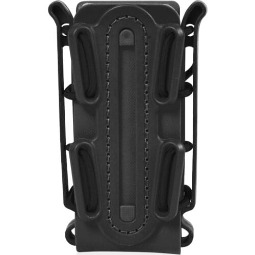 ActionUnion Tactical Magazine Pouch 9mm Mag Holster Military Pouches Molle Belt Clip Quick Pull Soft Shell Pistol Rifle Hunting