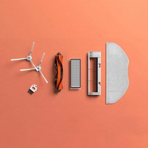 Side Brush Main Brush Mop Cloths Rag Hepa Filter Cover Spare Parts For XiaoMi Mijia G1 MJSTG1 Mi Robot Vacuum-Mop Essential